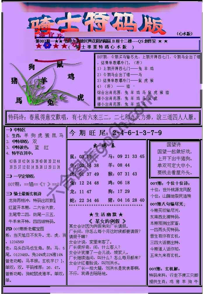 另类骑士特码版