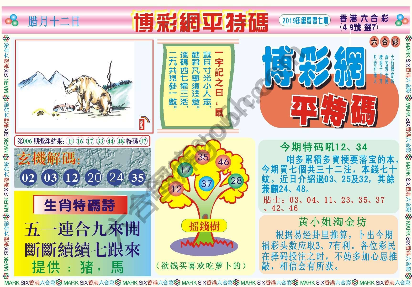 博彩网平特码