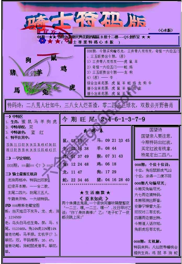 另类骑士特码版