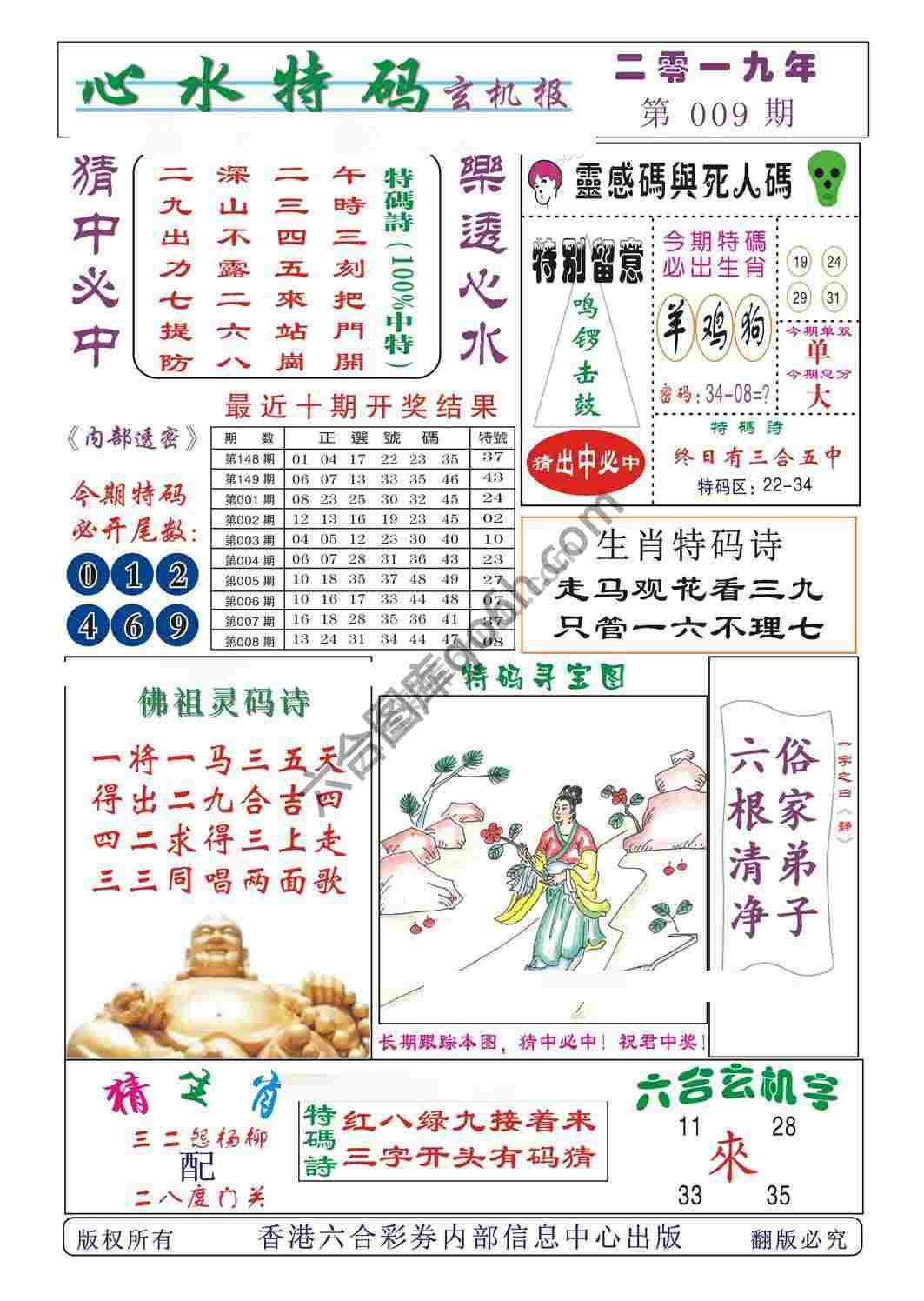 心水特码