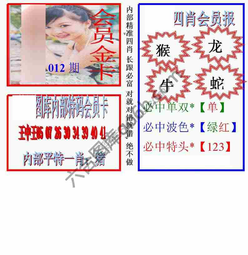 马经四肖会员报