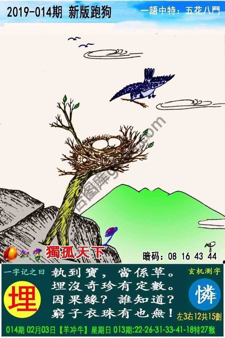 跑狗图（新版）