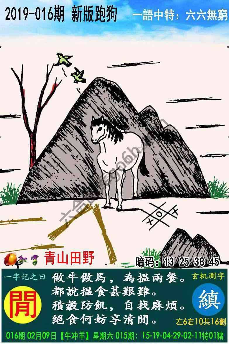 高清跑狗图