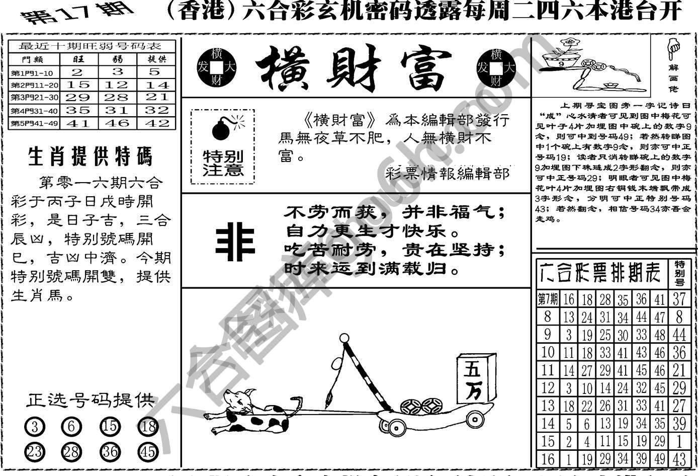 横财富