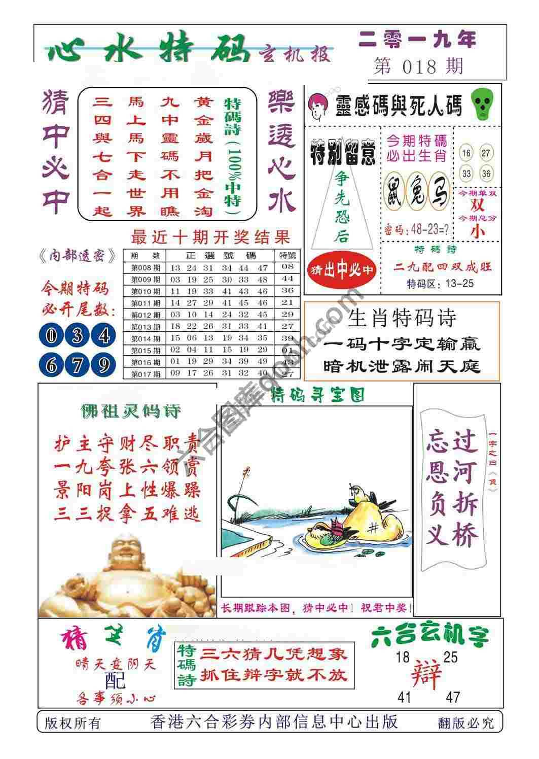 心水特码