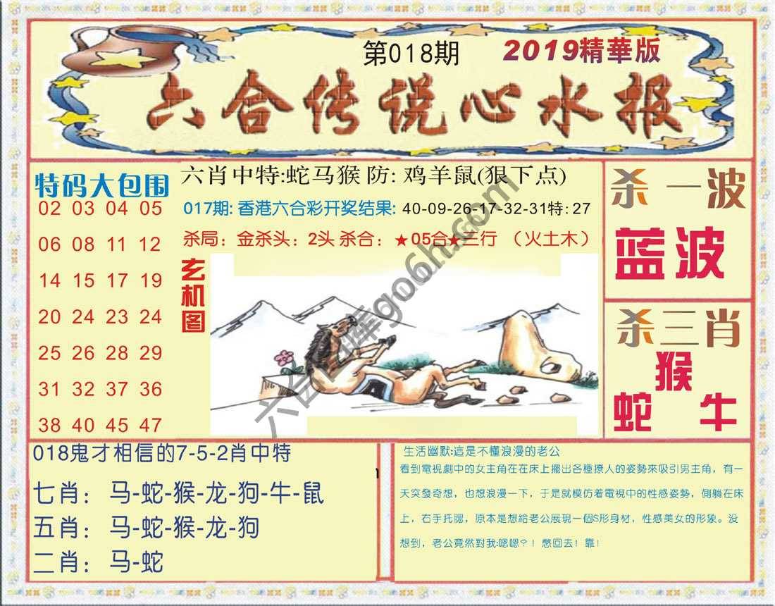 六合传说心水报