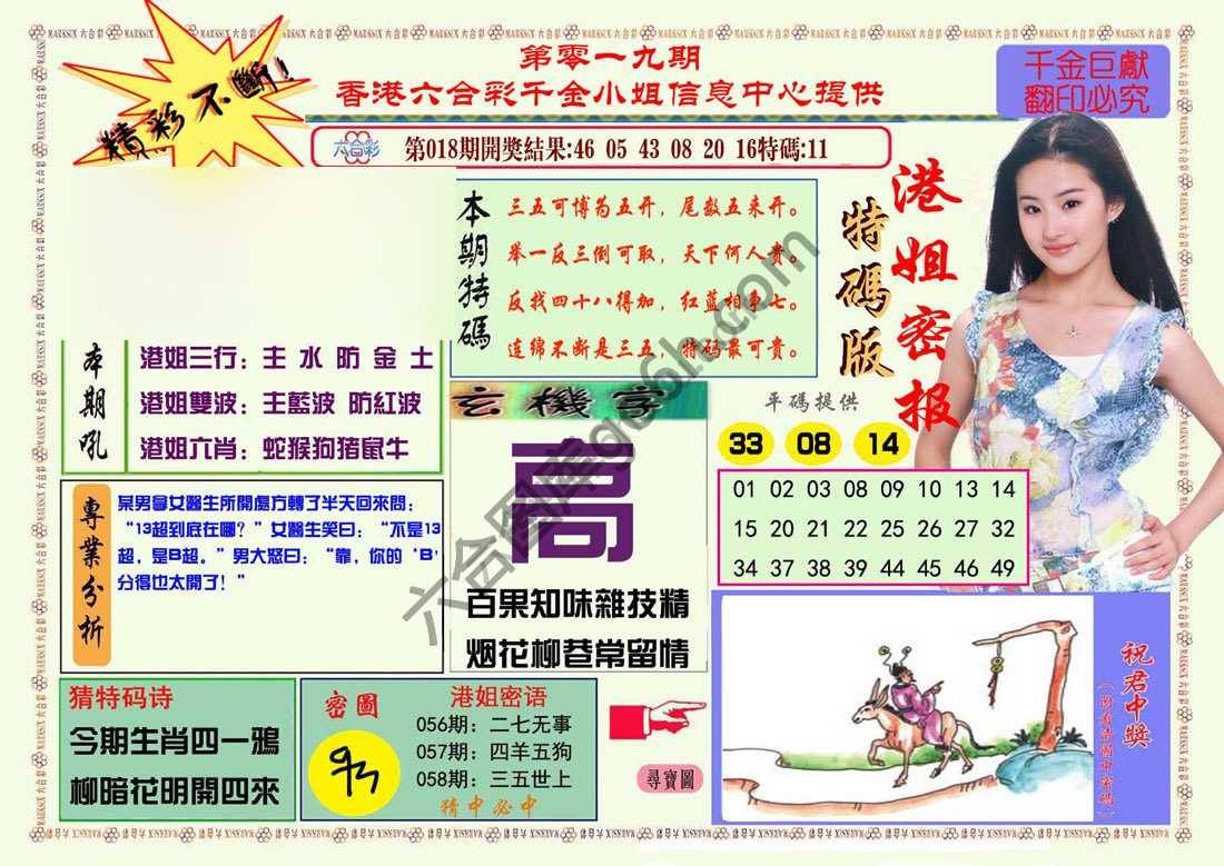 港姐密报