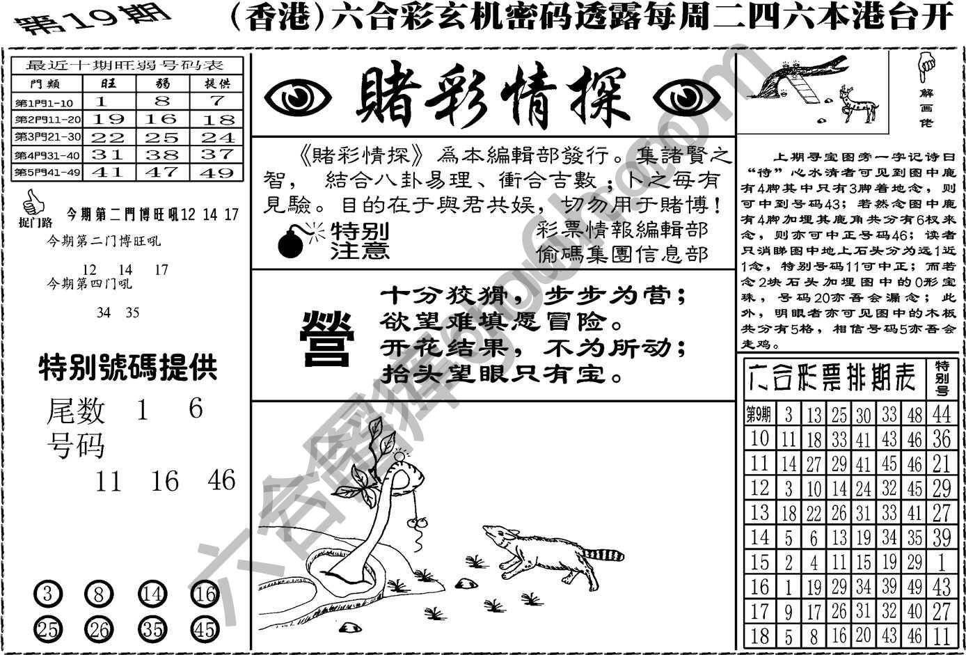 赌彩情探