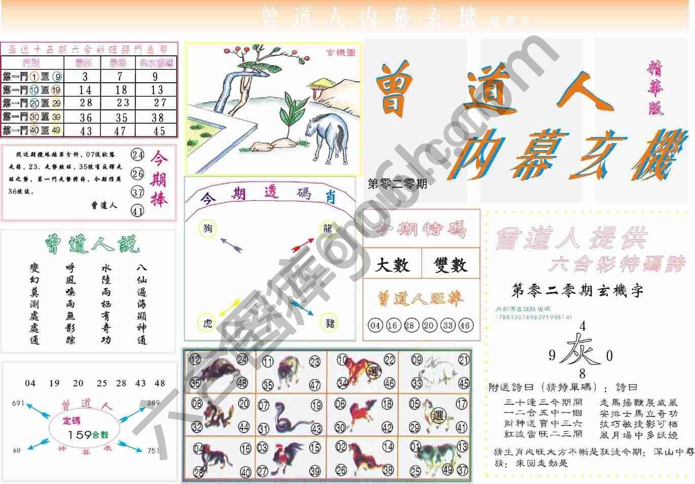 曾道人内幕玄机(精华版)