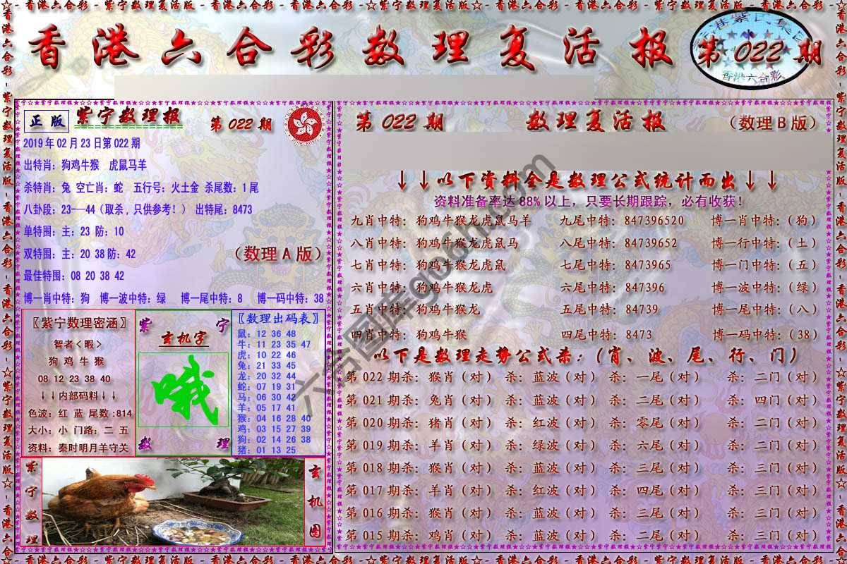数理复活报