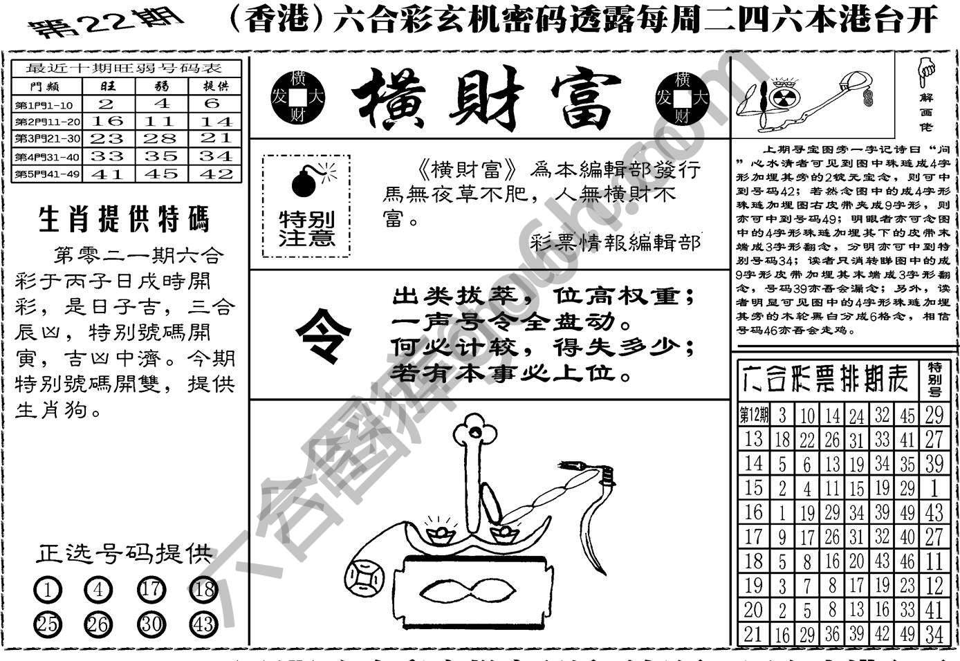 横财富