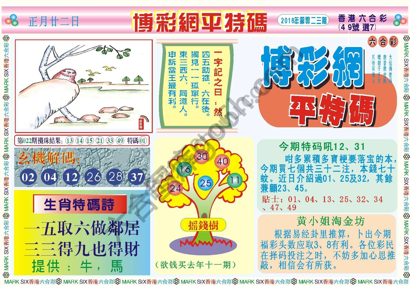 博彩网平特码