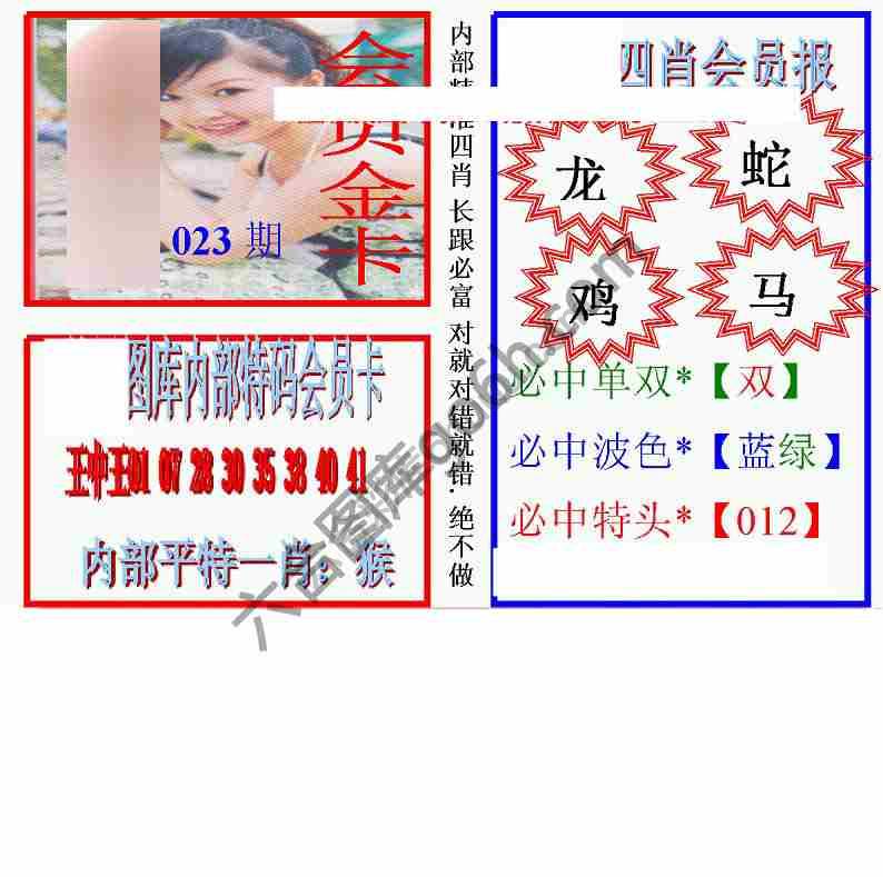 马经四肖会员报