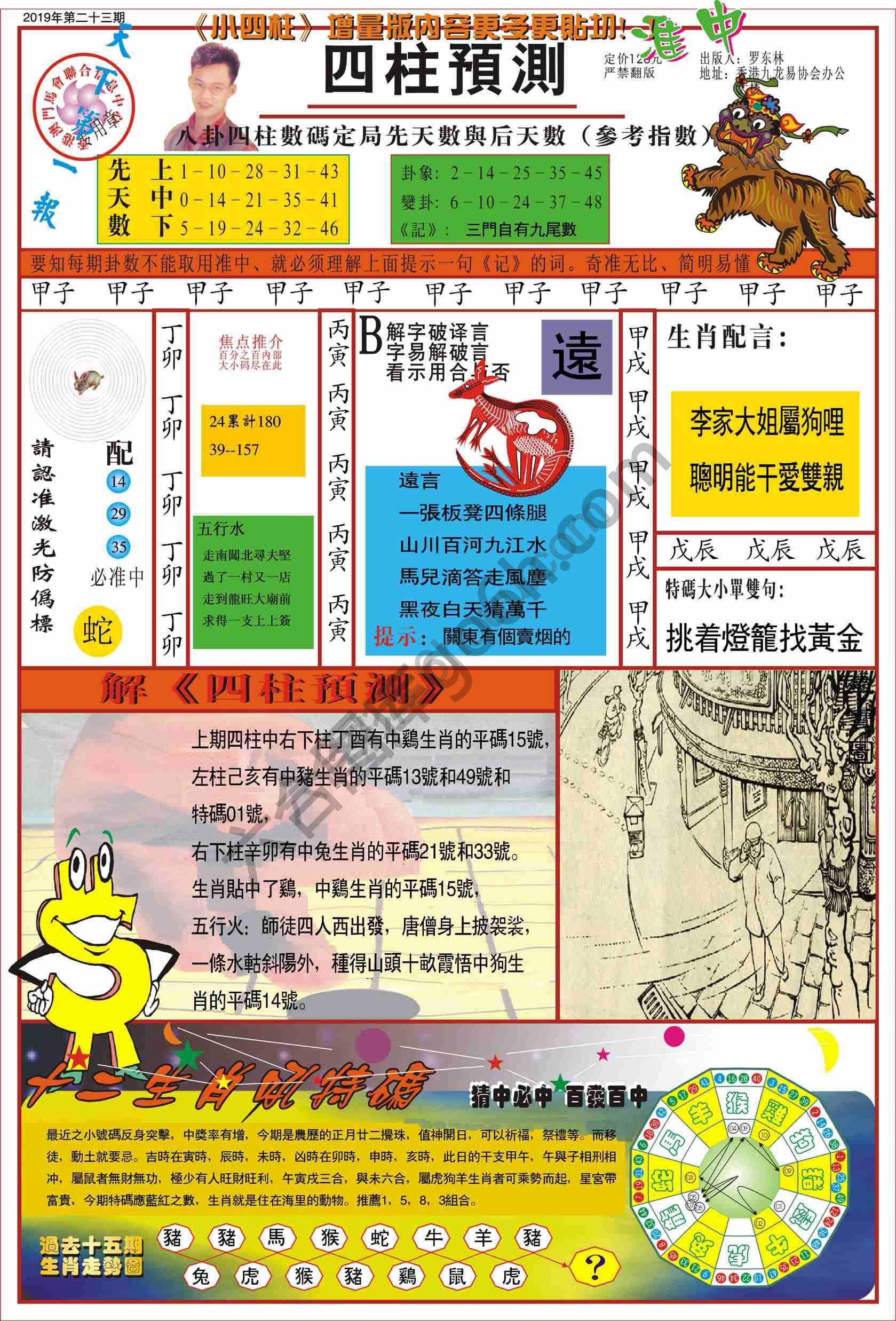 四柱预测