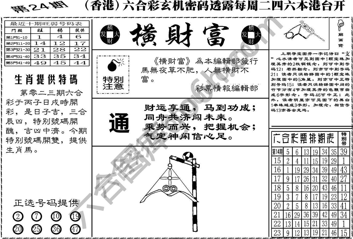 横财富