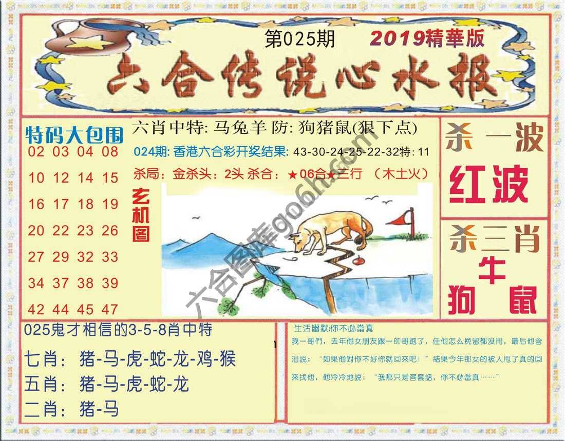 六合传说心水报