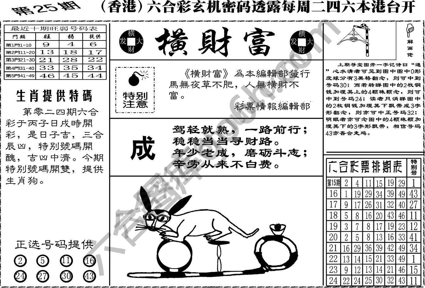 横财富