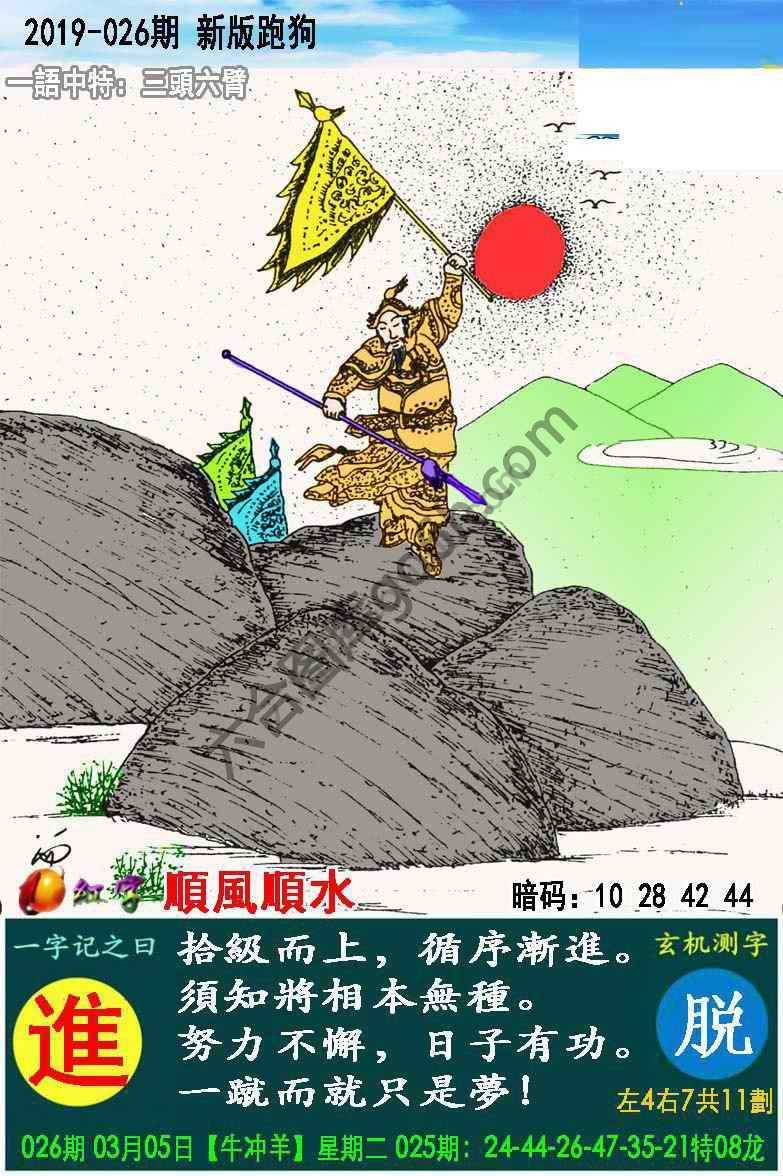 跑狗图（新版）
