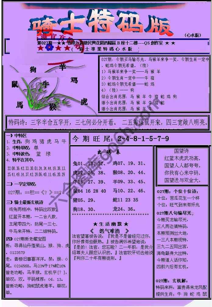 另类骑士特码版