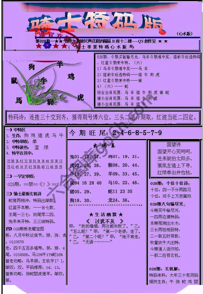 另类骑士特码版