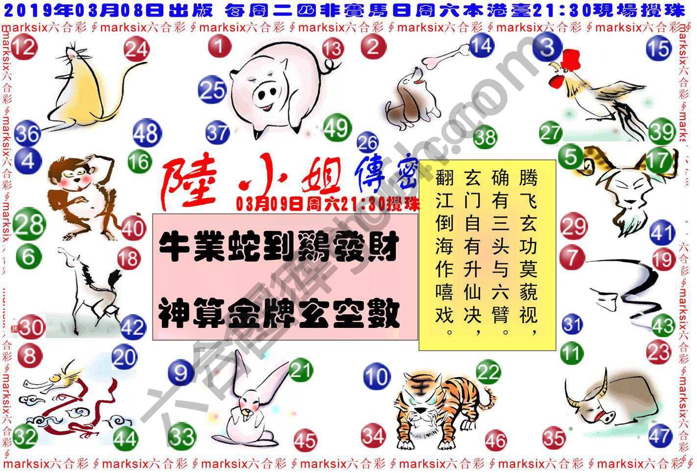陆小姐传密
