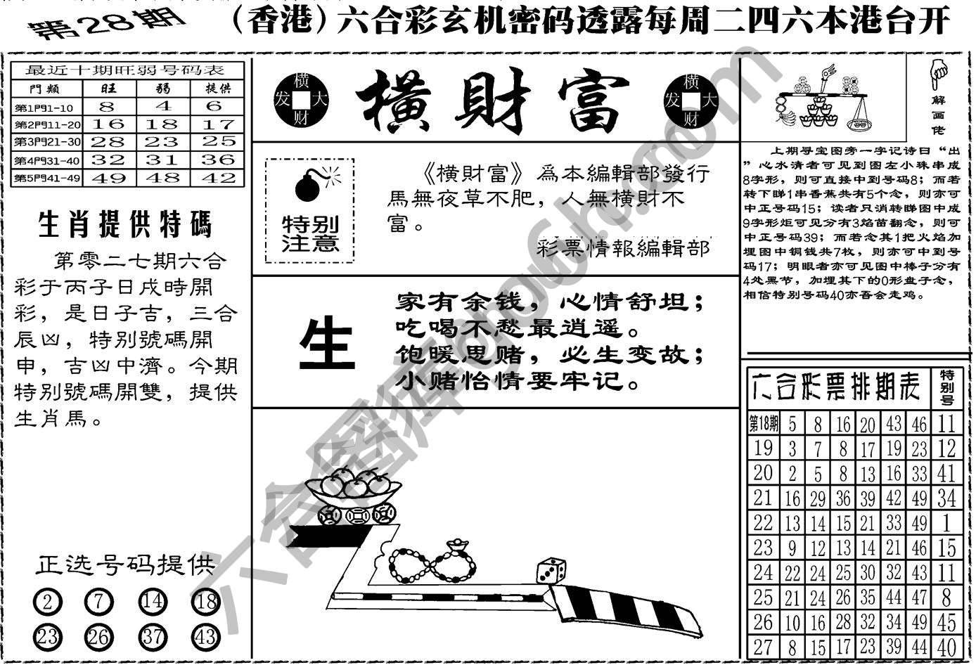 横财富