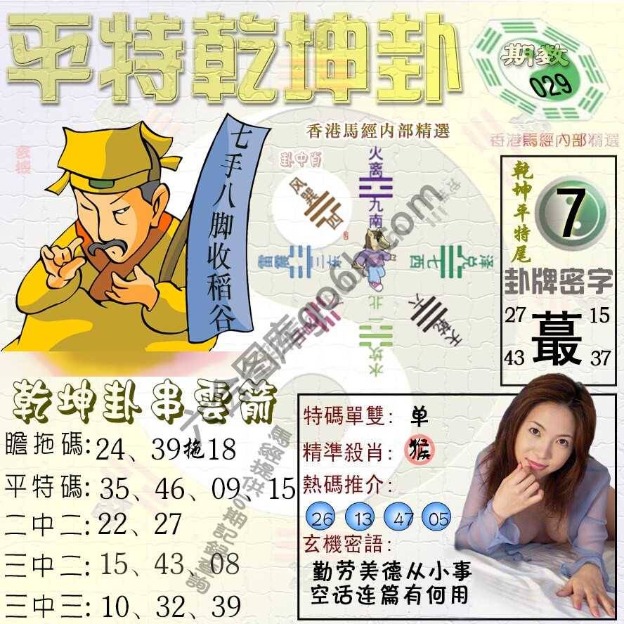 平特乾坤卦