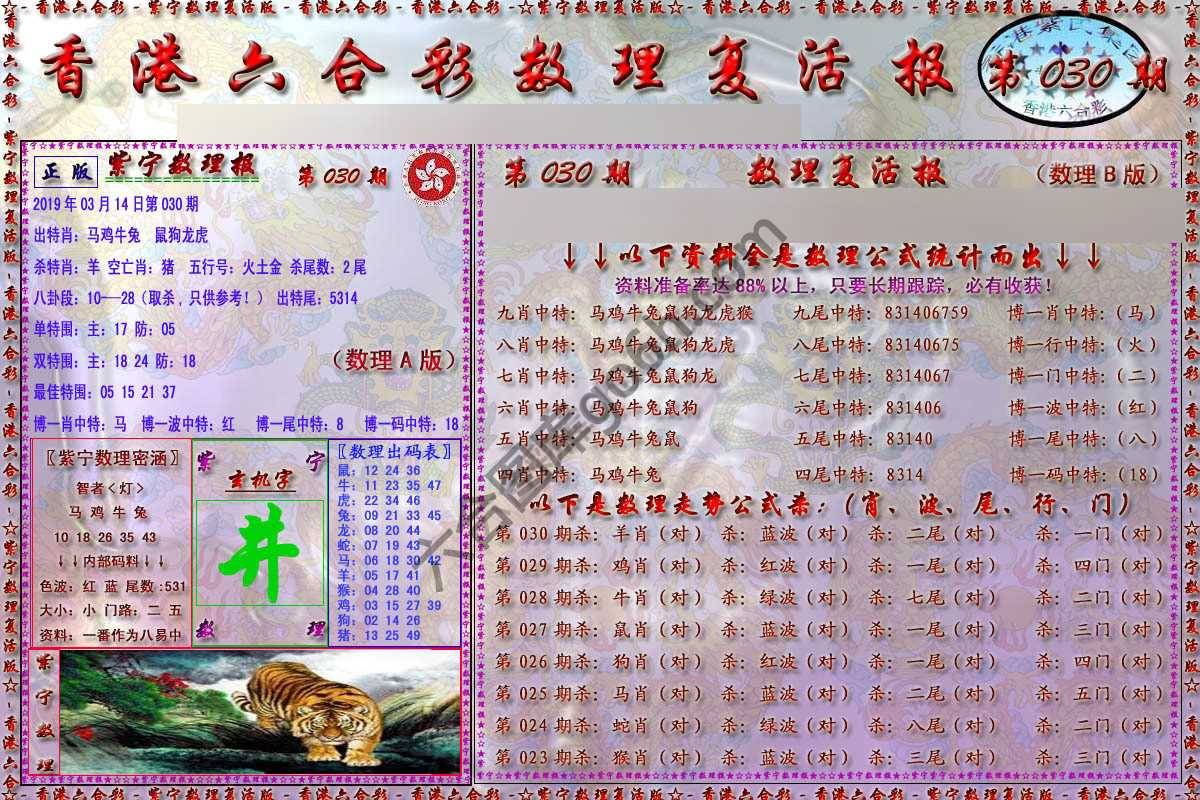 数理复活报
