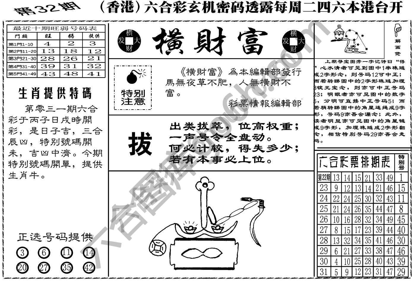 横财富