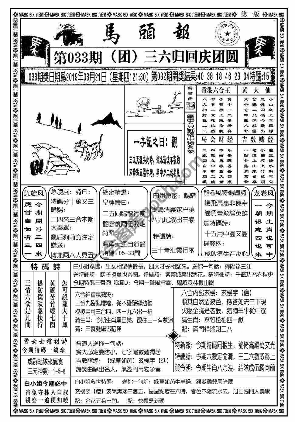 马头报