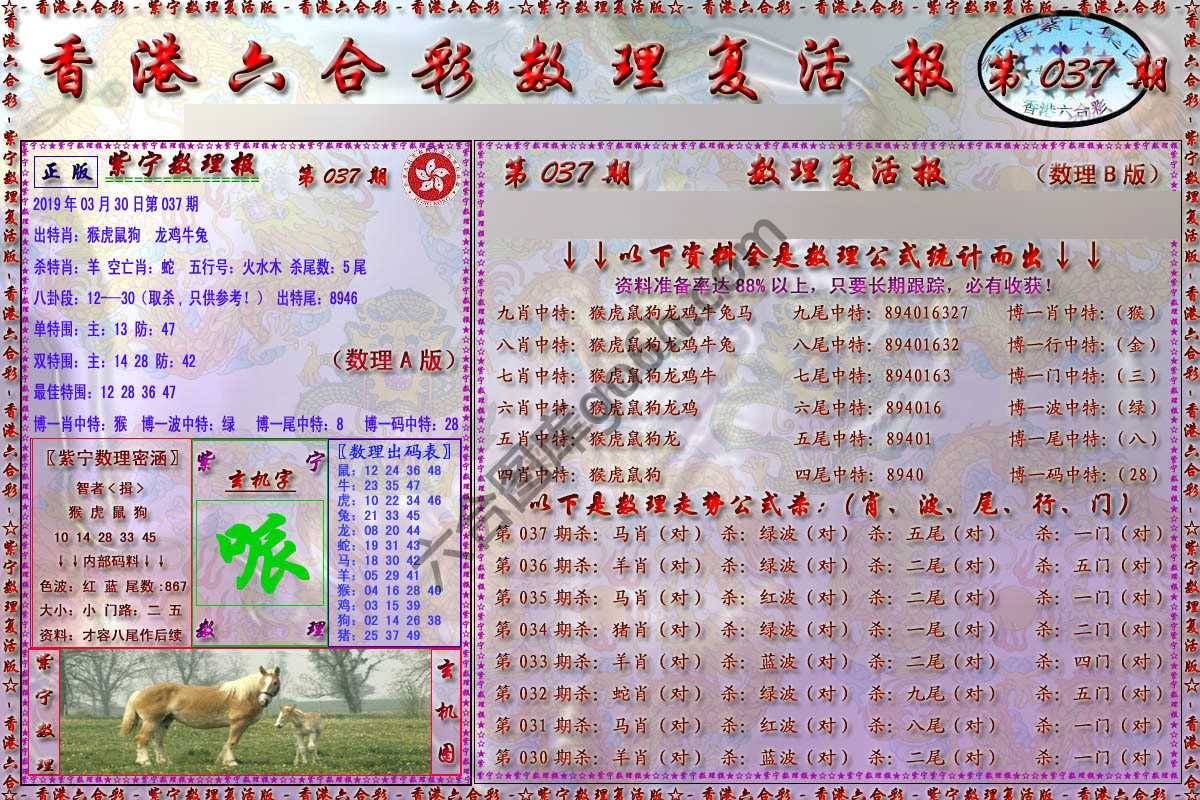 数理复活报