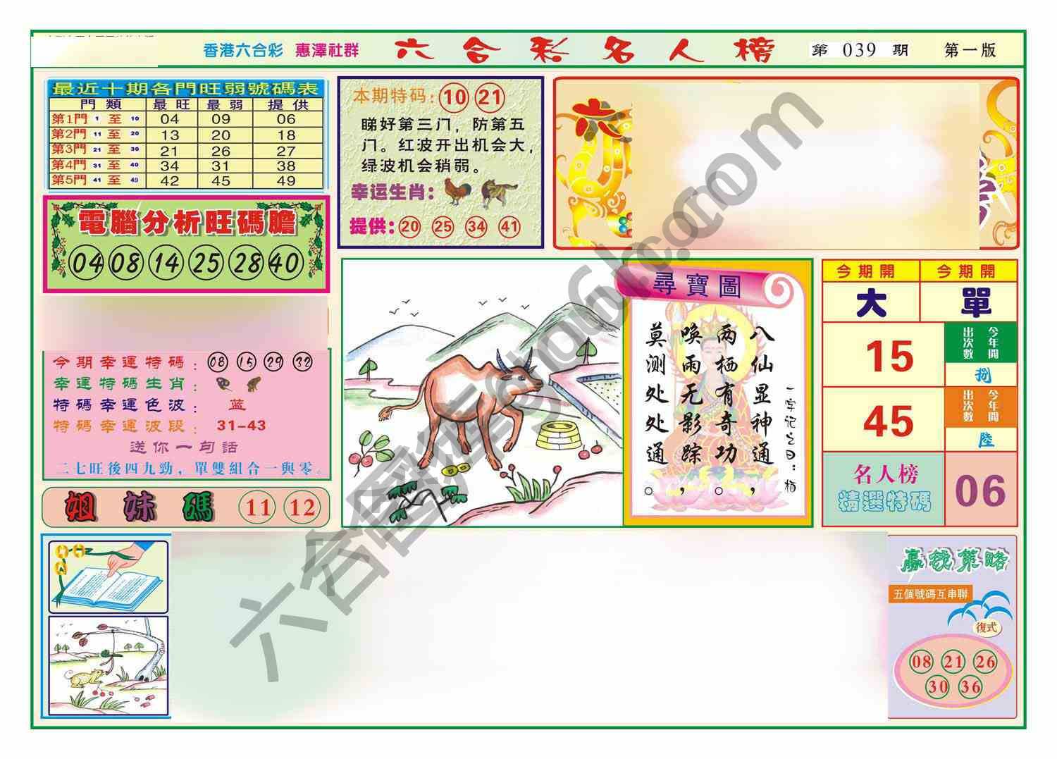 名人榜