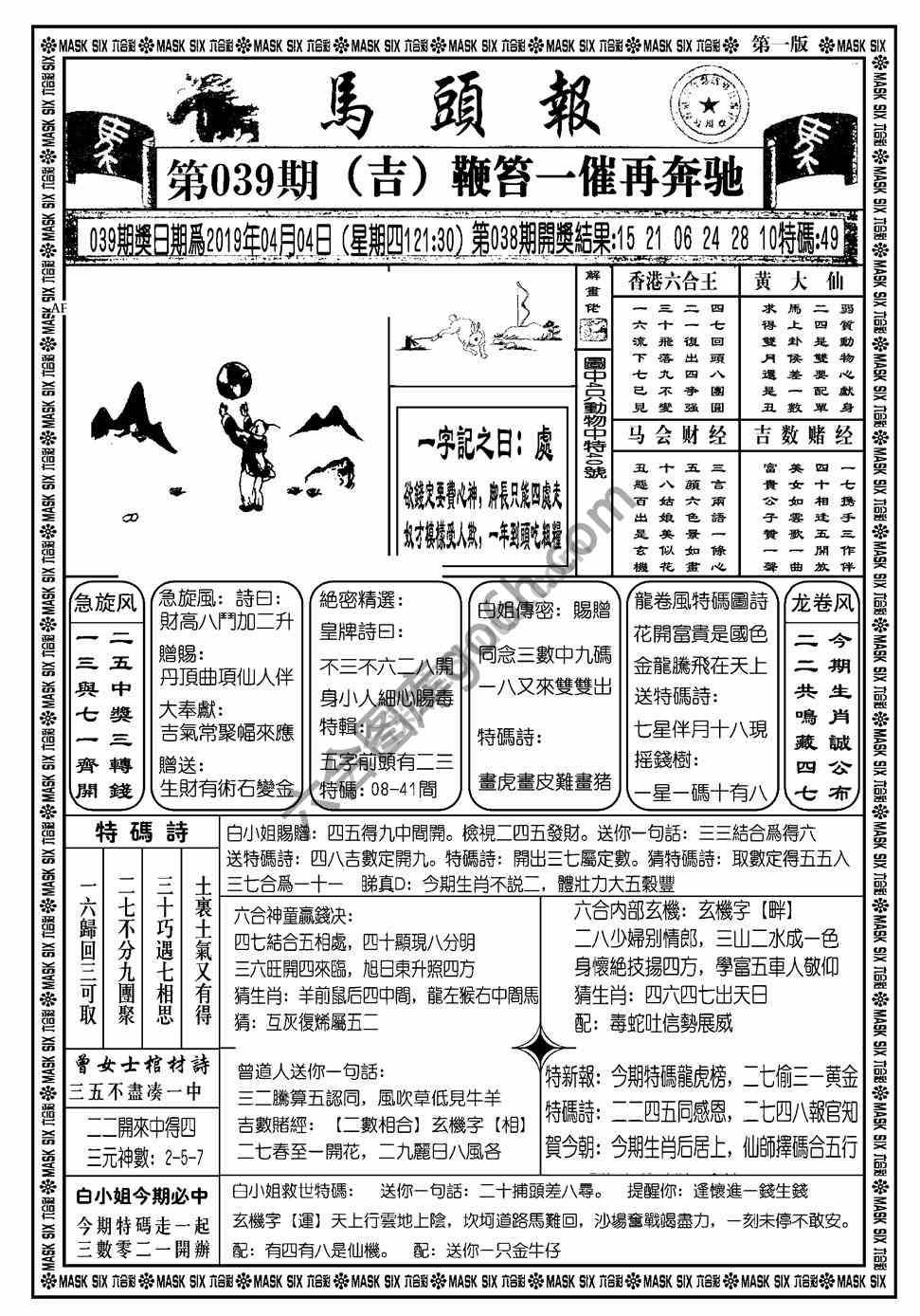 马头报