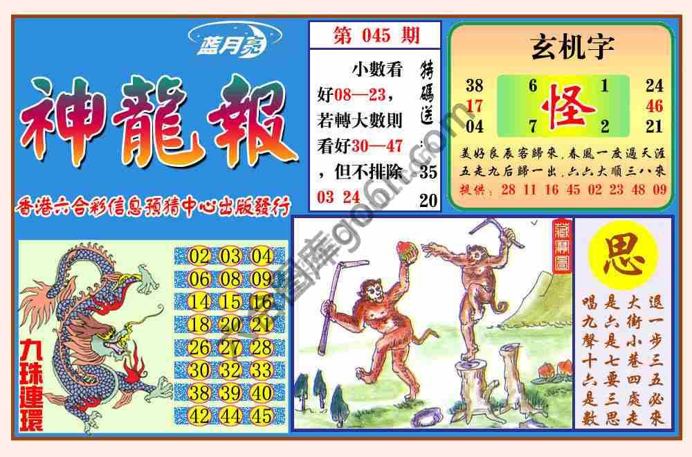 蓝月亮神龙报