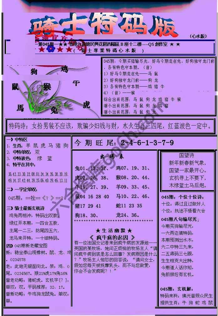 另类骑士特码版