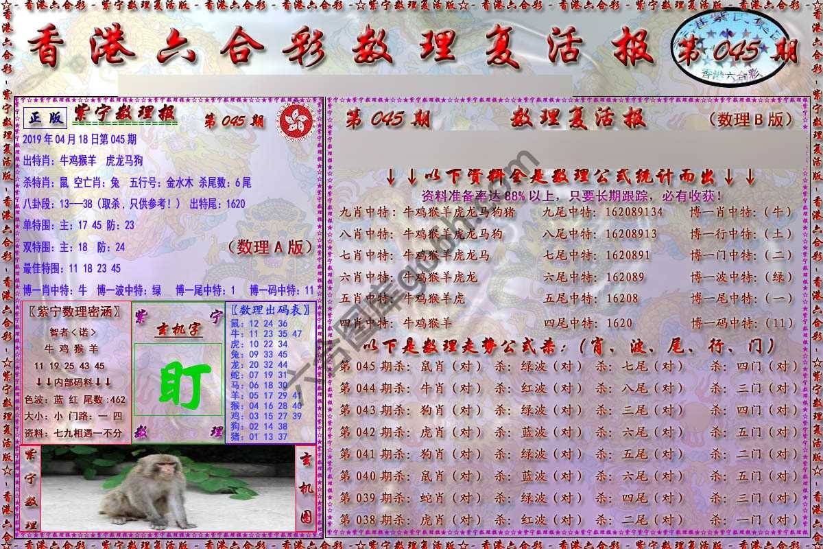 数理复活报