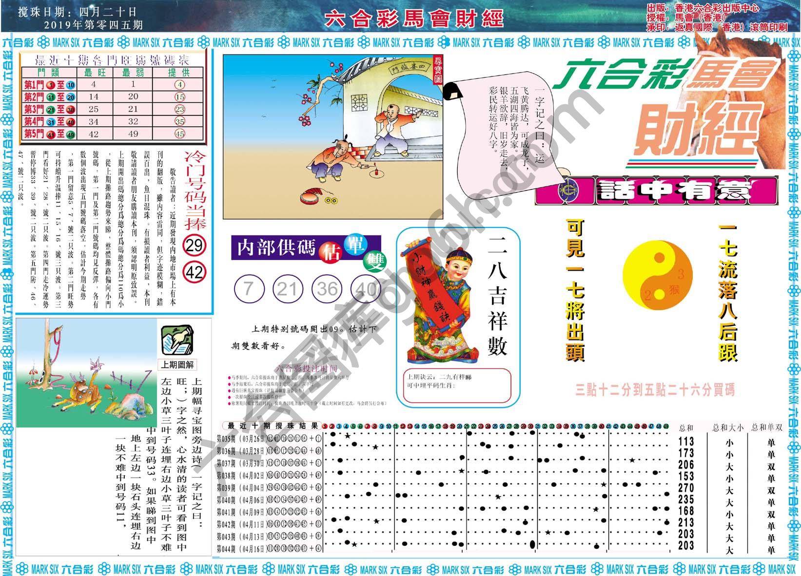 六合彩马会财经