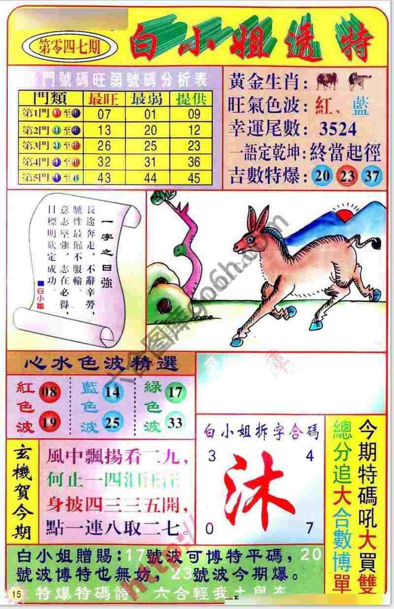 白小姐透特