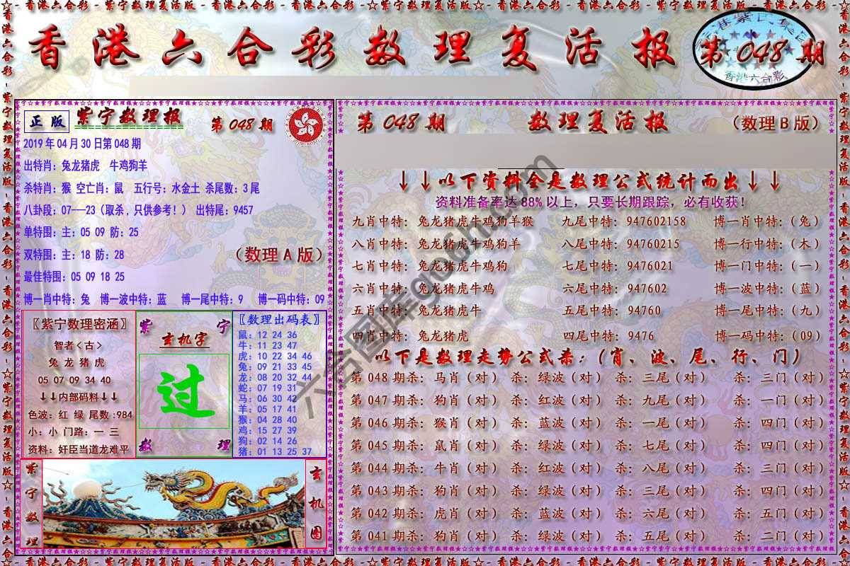 数理复活报