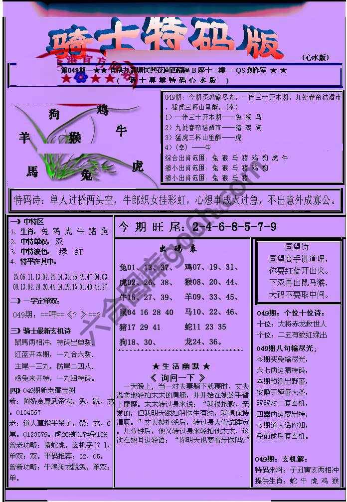 另类骑士特码版