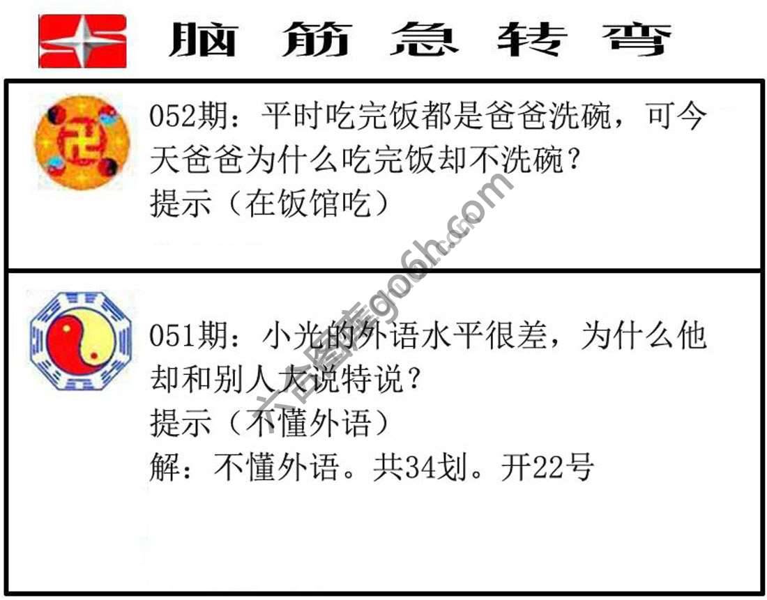 脑筋急转弯