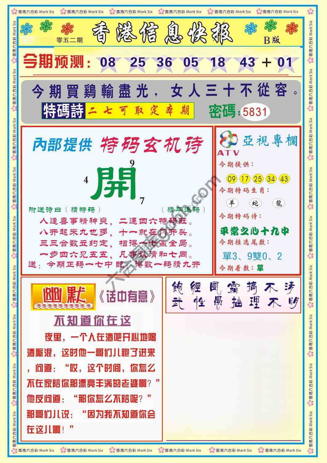 香港信息快报