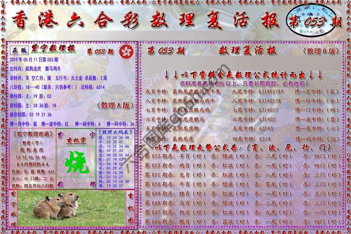 数理复活报