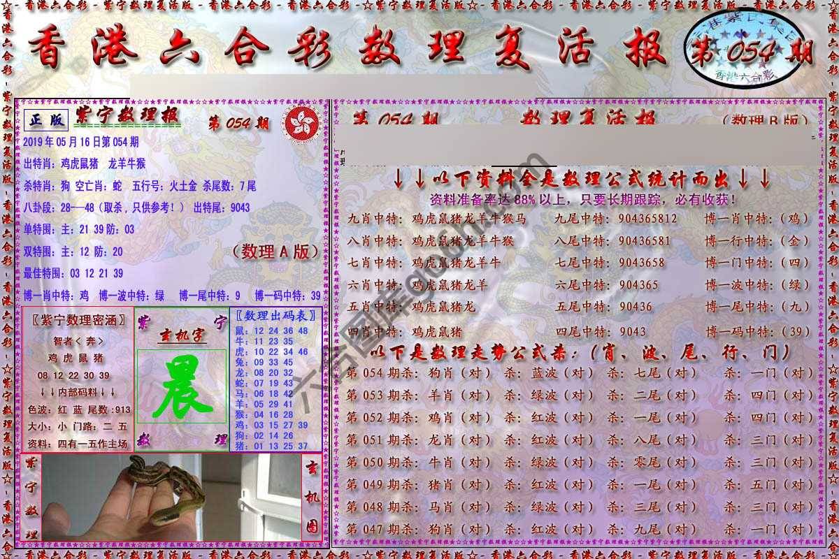 数理复活报