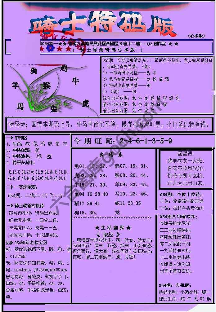 另类骑士特码版
