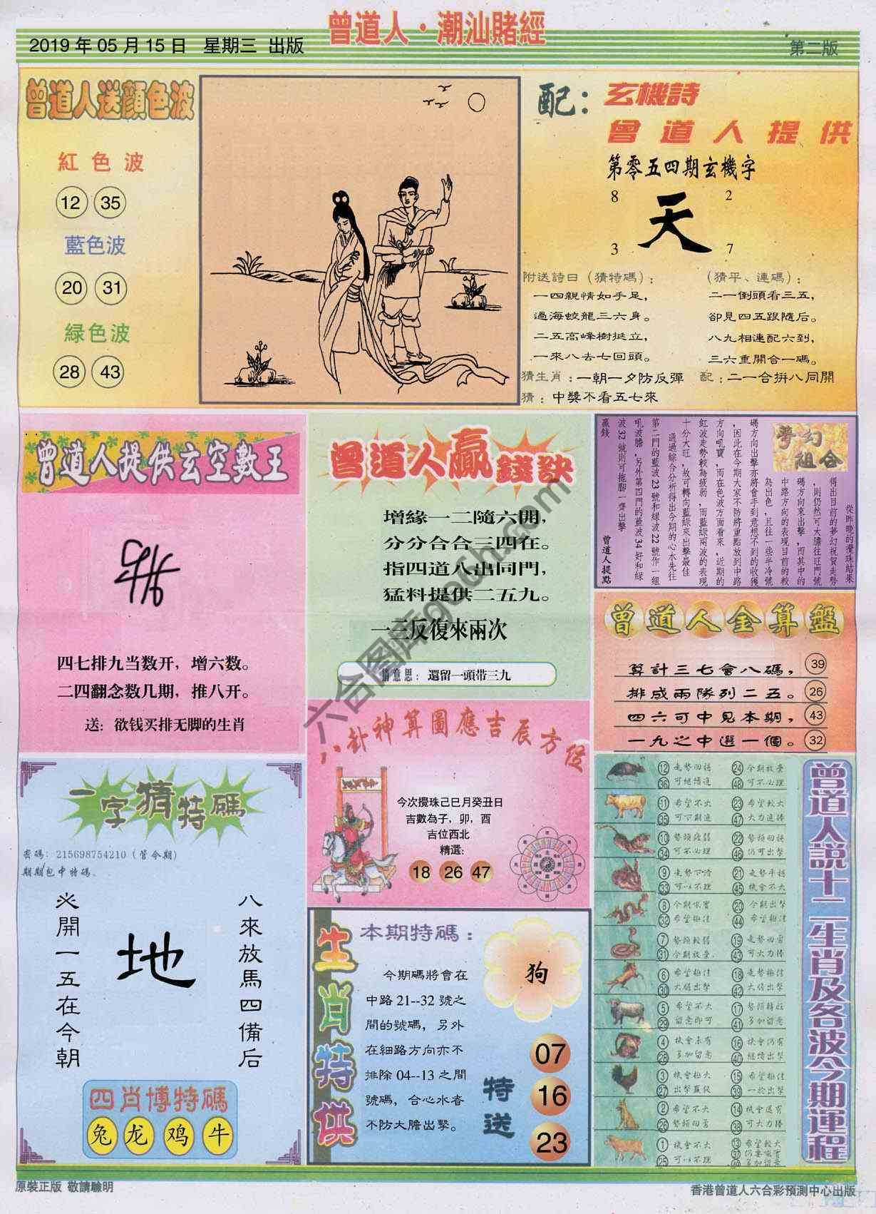 曾道人潮汕赌经