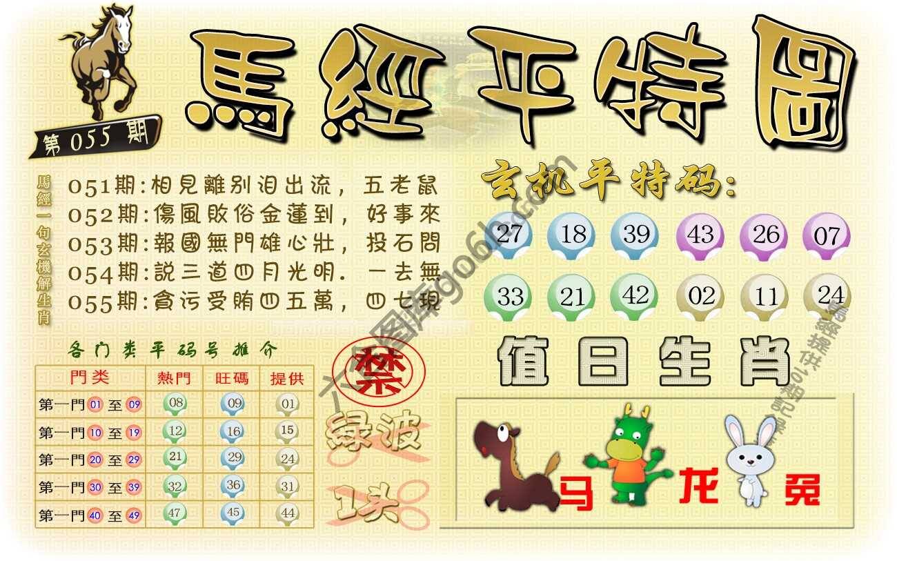 马经平特图