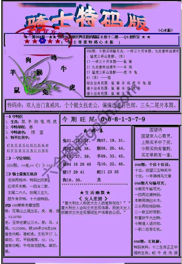 另类骑士特码版