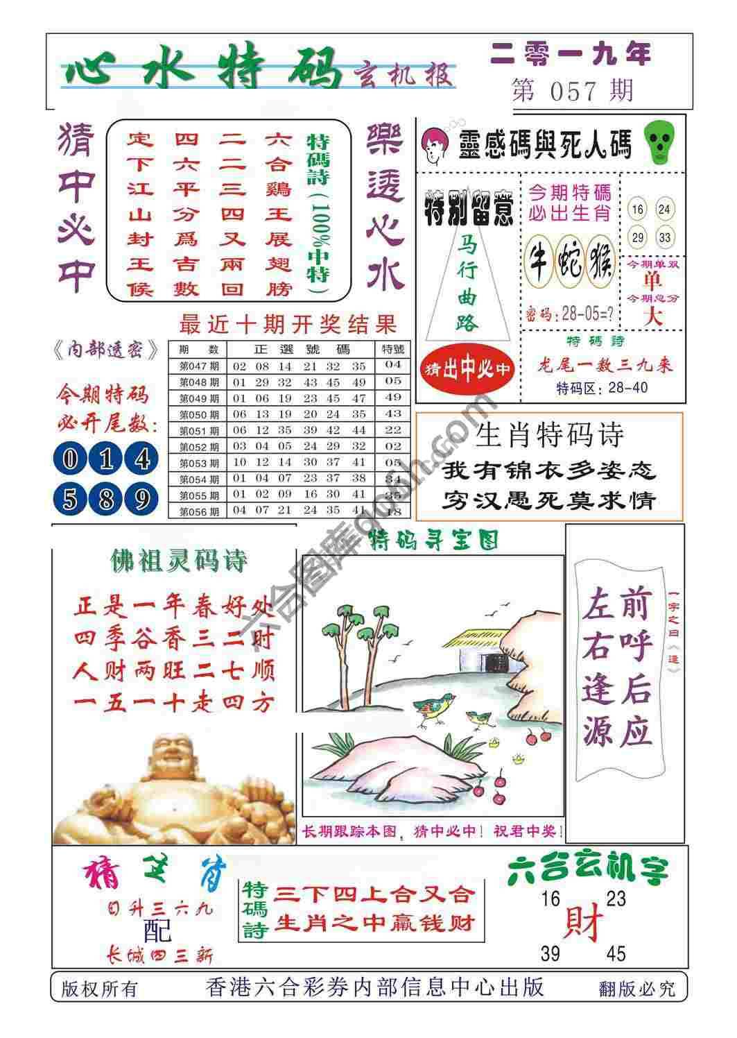 心水特码