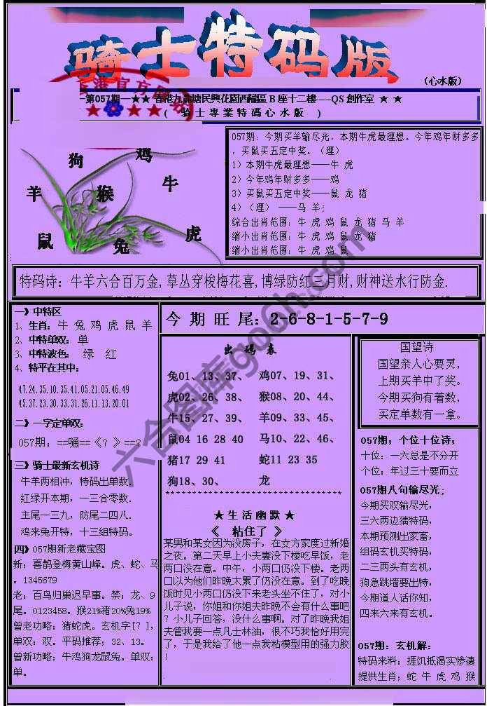另类骑士特码版